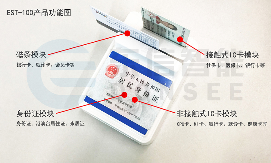 身份證社?？ㄗx卡器在幼保健院安裝使用 方便快捷